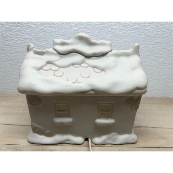 1995 Enesco Precious Moments Sugar Town Lighted Train Station Porcelain Set - Picture 5 of 16